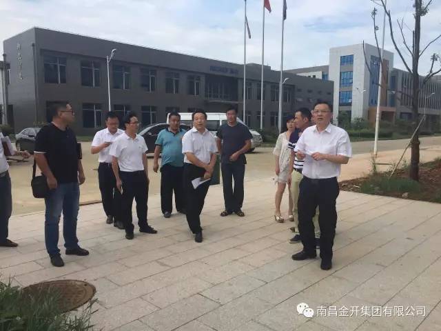 區(qū)管委會副調(diào)研員譚鐘亮調(diào)研金開集團在建電力項目