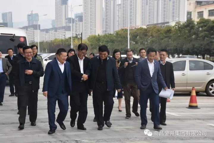 贛江新區(qū)黨工委專職副書記占勇一行蒞臨考察