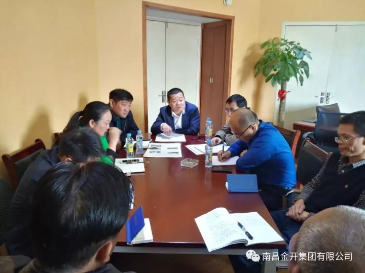 金開集團董事長胡順明蒞臨市政公司調(diào)研指導(dǎo)工作