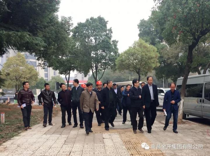 市委副書記謝一平現(xiàn)場查看廬山南大道廬南橋項目