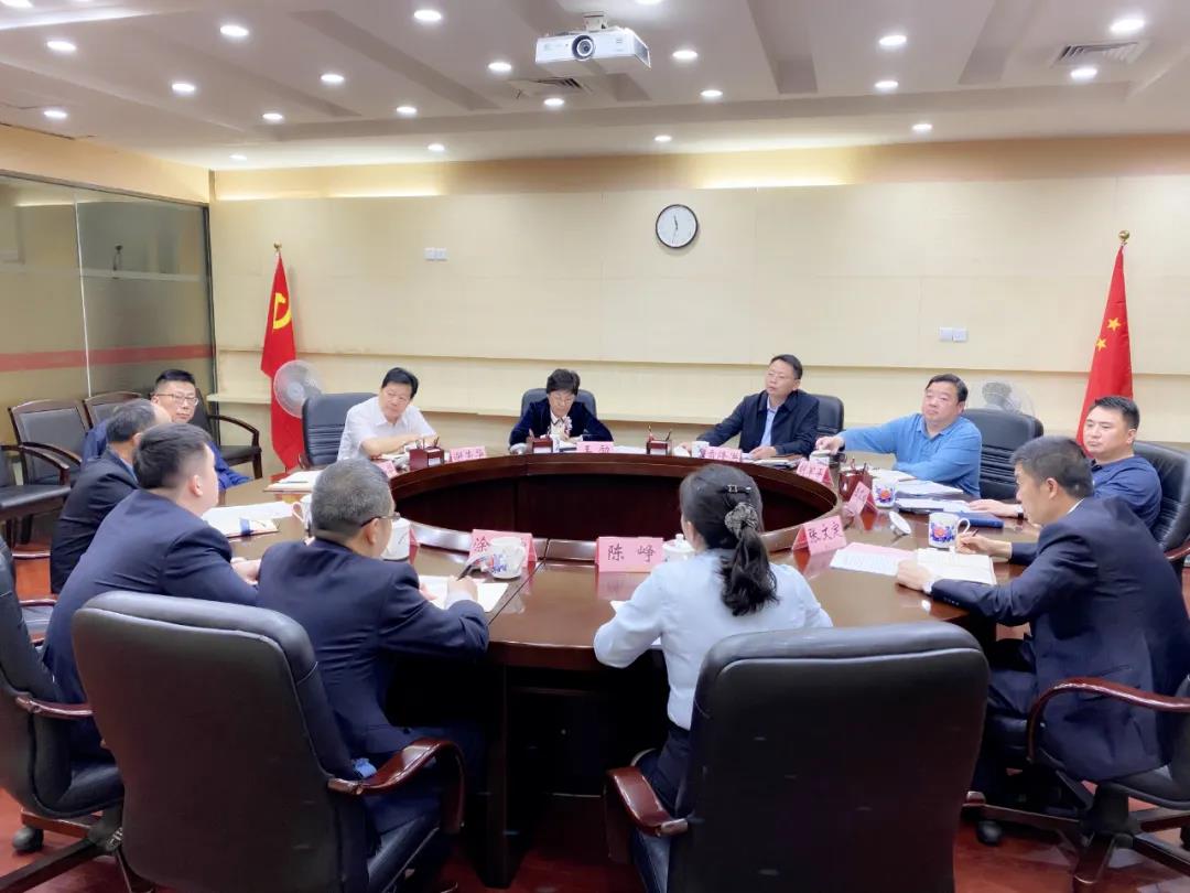 建設(shè)銀行贛江新區(qū)分行行長(zhǎng)陳崢一行來我區(qū)調(diào)研