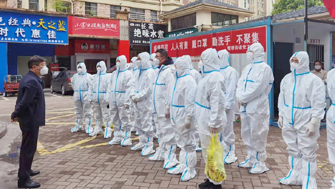 抗疫，他們奮勇在前！金開集團(tuán)黨員突擊隊(duì)火速馳援封控區(qū)
