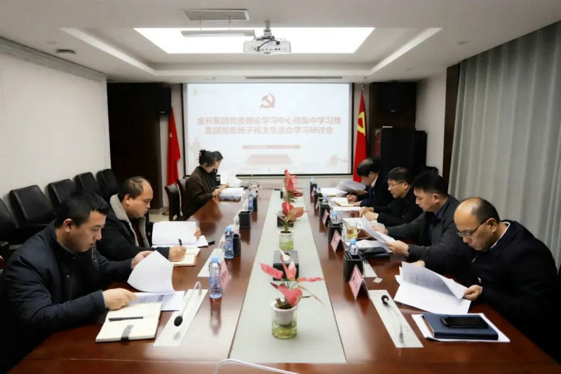 集團(tuán)召開集團(tuán)黨委班子民主生活會(huì)學(xué)習(xí)研討會(huì)