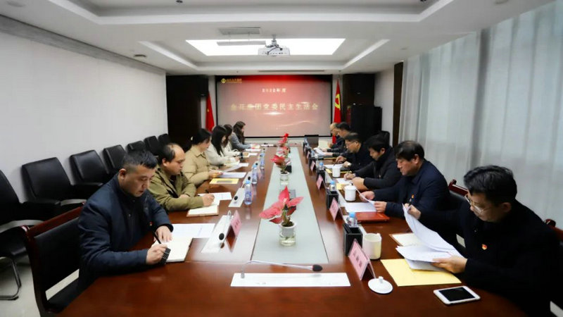 集團(tuán)黨委召開2022年度民主生活會(huì)