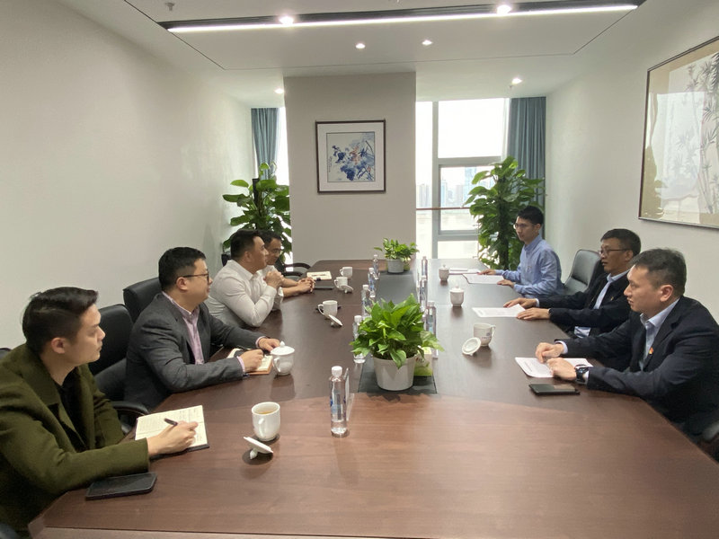 李茶根帶隊(duì)走訪進(jìn)出口銀行