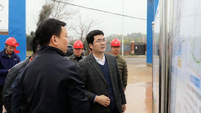 賀敏調(diào)研集團重大重點項目建設(shè)推進情況